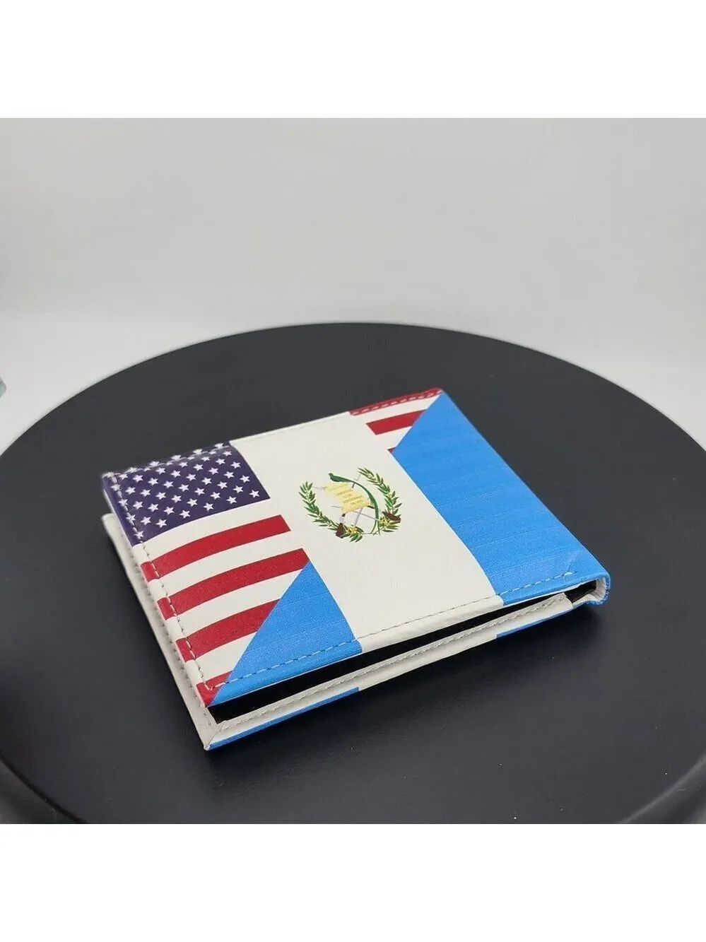 Guatemala & USA Flag Wallet – Perfect Gift for Proud Dual Citizens